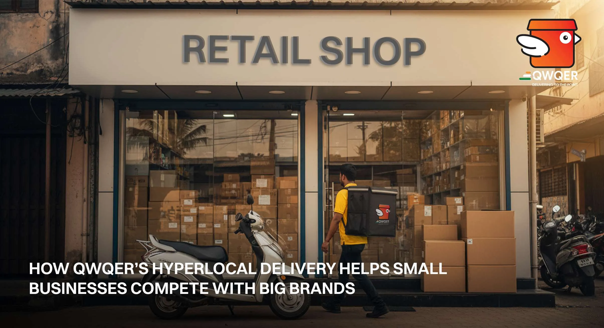 How QWQER’s Hyperlocal Delivery Helps