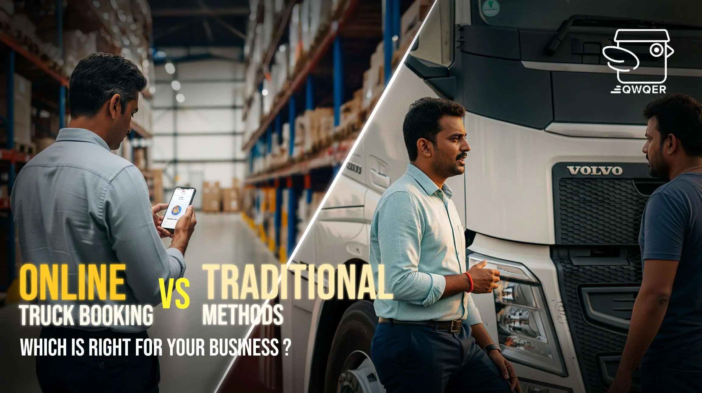 Online Truck Booking vs. Traditional
